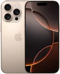 Мобільний телефон Apple iPhone 16 Pro 256GB Desert Titanium (MYNK3)