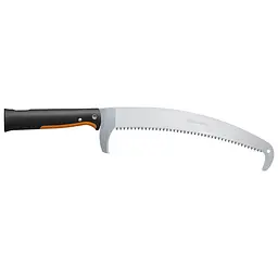 Пила садова закруглена з гаком Fiskars OneClick 360 мм, зріз на себе (1080690)