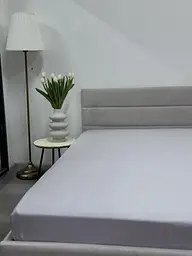 Простирадло на резинці Ecotton 180х200 см сірий Light Grey 24586 (24586) - мініатюра 4