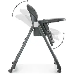Стільчик для годування Kinderkraft Tulo Grey (KHTULO00GRY0000) - мініатюра 7