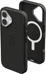 Чохол протиударний для iPhone 17 UAG Civilian MagSafe Black 114547114040