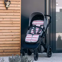 Підкладка для коляски та автокрісла FreeON pink-white (48723) - мініатюра 3