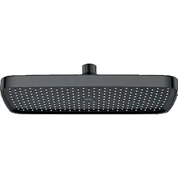 Верхній душ Koer KP-0402-07-OH 310x200 мм KR4990, Чорний матовий