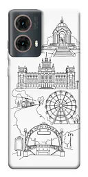 TPU чохол Demsky Kharkiv spirit для Motorola Moto G85