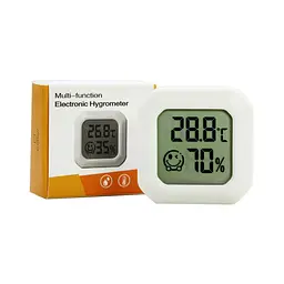 Термогігрометр Term 2 термометр для дому 4,5х4,5х1,4 см Білий (H051258) - мініатюра 3
