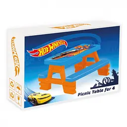 Дитячий столик для пікніка Hot Wheels, 4 місця (2308) - мініатюра 2