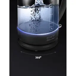 Електрочайник Polaris PWK 17103CGL Water Way Pro чорний (24232) - мініатюра 5