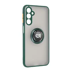 Чохол ArmorStandart Frosted Matte Ring для Samsung M34 5G (M346) Dark Green