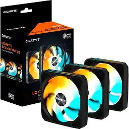 Вентилятор Gigabyte 120MM ARGB (GP-GBT EZFAN1203) - мініатюра 6