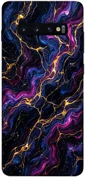 TPU чехол Demsky Purple space marble для Samsung Galaxy S10+