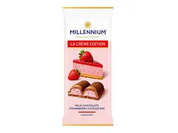 Шоколад MILLENNIUM 100г Millennium La Creme Edition мол з крем нач Полун Чізкейк