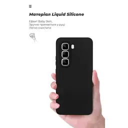 Чохол до мобільного телефона Armorstandart ICON Infinix Hot 50 Pro 4G Camera cover Black (ARM80972) - миниатюра 7