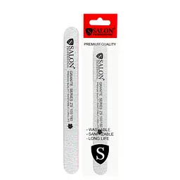 Пилочка для нігтів полірувальна Salon Professional Granite Series 100/180