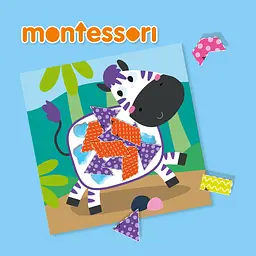 Набір для творчості SES Creative Montessori Вирізай з тваринками (14061S) - мініатюра 6