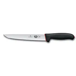 Обробний ніж для м'яса Victorinox DUAL GRIP 20см чорний 5.5503.20D