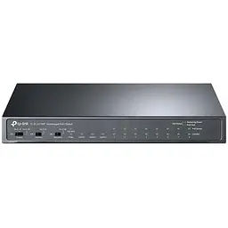 Комутатор TL-SL1311MP 8x1FE (8xPoE), 2xGE, 1xSFP, 124Вт, Некерований TP-Link teh0018264
