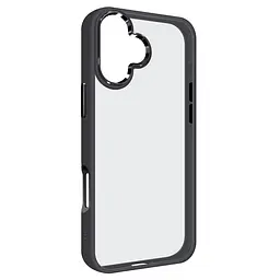 Чехол для Apple iPhone 16 Plus, UNIT2, черный, ударопрочный, прозрачный противоударный чехол-накладка из TPU и поликарбоната (PC), с защитными бортиками, защита всего корпуса от ударов и царапин, ArmorStandart (ARM78749)