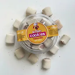 Ласощі для собак Печиво Ginger Cookies Salmon Roll 135 г - мініатюра 2