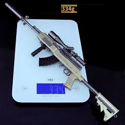 Снайперська гвинтівка з гри PUBG SKS Брелок - мініатюра 5