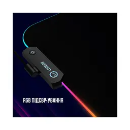 Килимок для мишки Lorgar Steller 913 RGB USB Black (LRG-GMP913) - мініатюра 8