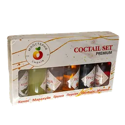 Набір сиропів Coctail Set, 40 мл х 6 шт