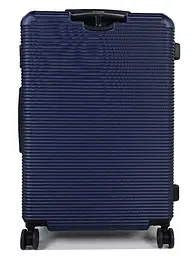 Валіза дорожня гігант (XL) полікарбонат Airtex 968 110л 75х50х30 см Темно-синій (Dark blue) - мініатюра 4