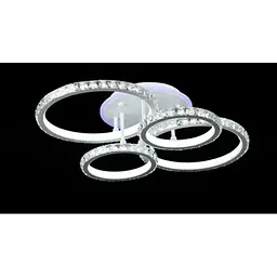 Стельова LED люстра з пультом і нічником Splendid-Ray 30-4022-38 - мініатюра 5