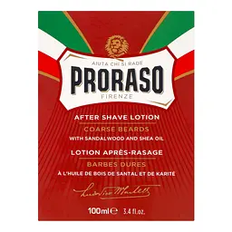 Лосьйон після гоління Proraso Red, з екстрактом сандалового дерева, 100 мл - мініатюра 3