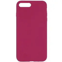 Чохол Silk Full Protective (AA) NO LOGO для Apple iPhone 7 plus / 8 plus (5.5") Червоний / Rose Red