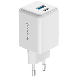 Зарядний пристрій Proove Pocket GaN Plus 25W (Type-C + USB) white (WCPG25111202) - мініатюра 3