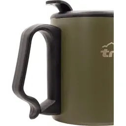 Чашка туристична Tramp з поїлкою і защіпкою 350 мл Olive (UTRC-020-olive) - мініатюра 4