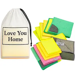Набір для прибирання LoveYouHome Бариста 9 серветок (LYH9022)