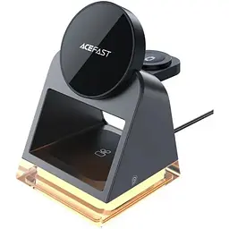Зарядний пристрій Acefast Wireless QI 3in1 15W E17 (6974316282815)