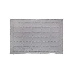 Ковдра Руно - Grey полегшена сіра полуторна 140x205 см 200 гр/м2 (100001450) - мініатюра 3