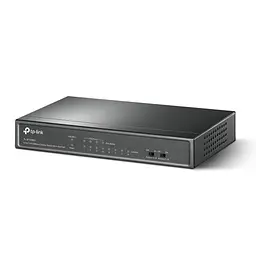 Комутатор TP-LINK TL-SF1008LP, Black, 8-портовий, 10/100 Мбит/с, 4xPoE +, IEEE 802.3af/at - мініатюра 2