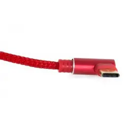 Дата кабель USB 2.0 AM to USB-C 1.0m 90° corner Extradigital (KBU1763) - мініатюра 5