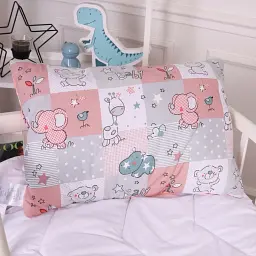 Набір дитячий MirSon зима Kids Time 20-0028 Little girl Teddy 110x140 см EcoSilk: ковдра з подушкою (2200009664212) - мініатюра 6
