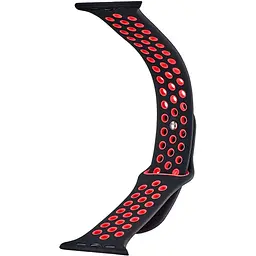 Ремінець Apple Watch Nike Sport 42/44/45/46/49 mm Чорний/Watermelon
