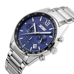 Наручний годинник Skmei 9096 Blue, 9096BU (17119) - мініатюра 2