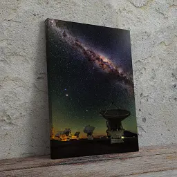 Інтер'єрна картина Телескоп ALMA, астрономія, космос, 60×43 см (id0565) - мініатюра 2
