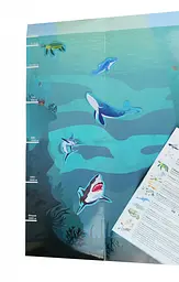 Дитяча гра з багаторазовими наклейками "Підводний світ" (KP-008), 43 наклейки - мініатюра 6