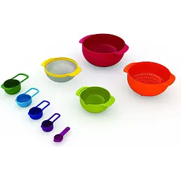 Набір кухонних мисок Joseph Joseph Nest Plus 9 шт. (40080) - мініатюра 4