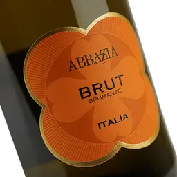 Ігристе вино Abbazia Brut Vino Spumante біле сухе 0.75 л - мініатюра 5