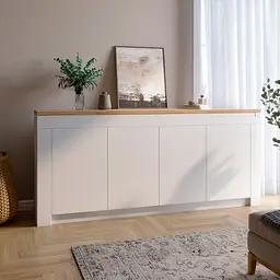 Великий комод Lion Ларрі-1 Нiмфея альба/Дуб Аппалачи (Lion-041009) - мініатюра 2