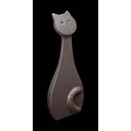 Статуетка Linea Sette Ceramiche N700/B Кіт 34 см, коричнева - мініатюра 2