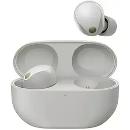 Бездротові навушники Sony WF-1000XM5 сріблясті (WF1000XM5S.CE7) - мініатюра 2
