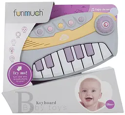 Музична іграшка Funmuch Піаніно зі світл.ефектами (6476792) - мініатюра 2