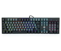Клавіатура механічна ігрова з підсвіткою Fantech ATOM MK-886 Black-Grey, Red switch, Eng/Укр/Рус