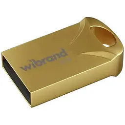 USB флеш накопичувач Wibrand 8GB Hawk Gold USB 2.0 (WI2.0/HA8M1G)