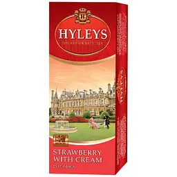 Уцінка. Чай Hyleys Strawberry with cream 37.5 г (25 шт. x 1.5 г) 